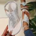 Sandália Feminina Crystal Leve e Confortável