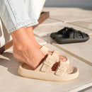 Sandália Feminina CloudSteps Leve e Confortável